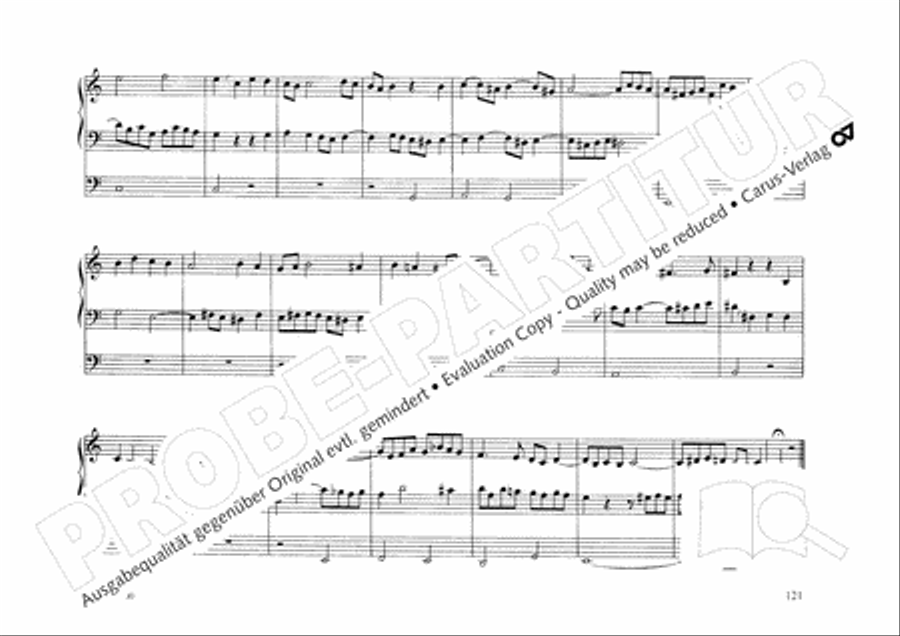 Orgelschule Orgelschule Organ scores gallery preview page 123