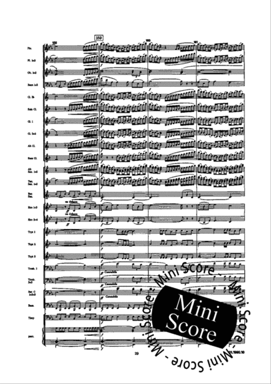 Wald Sinfonie Concert Band scores gallery preview page 37