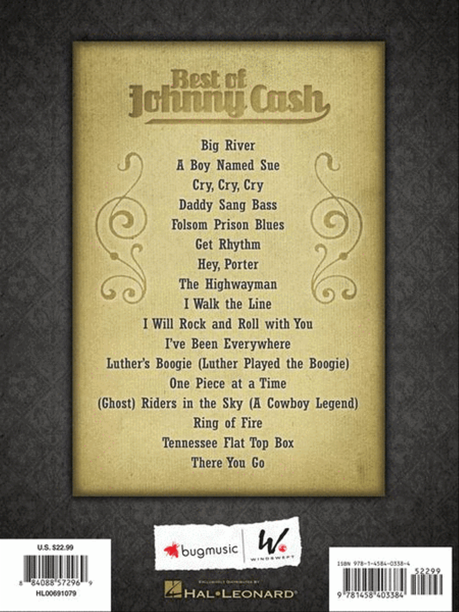 Best of Johnny Cash Electric Guitar scores gallery preview page 7