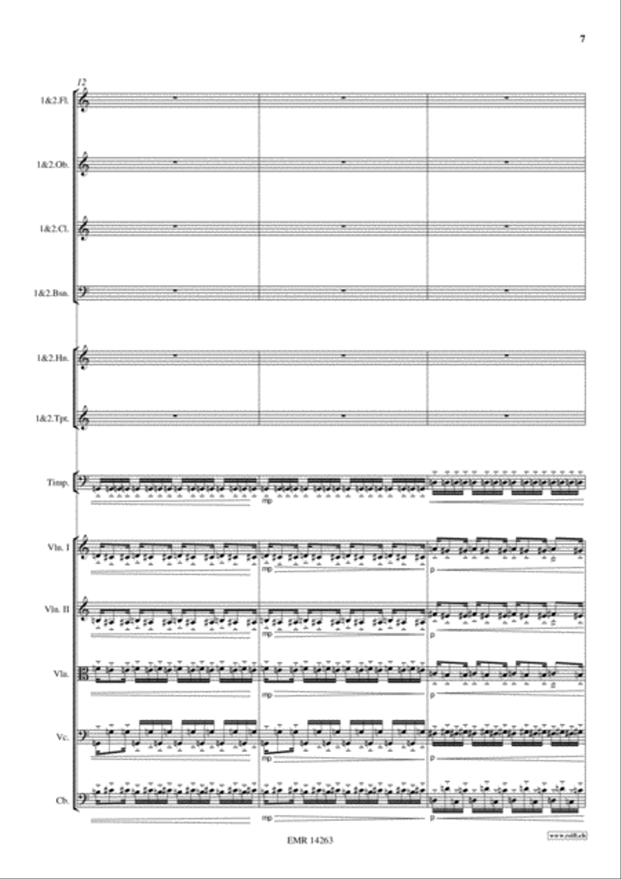 Sinfonietta Festive Sinfonietta Festive Orchestra scores gallery preview page 7