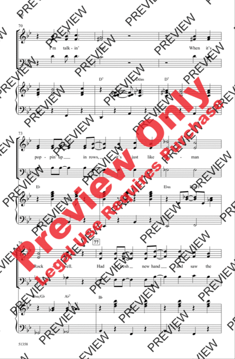 Corn 3-Part scores gallery preview page 10