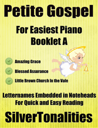 Book cover for Petite Gospel for Easiest Piano Booklet A
