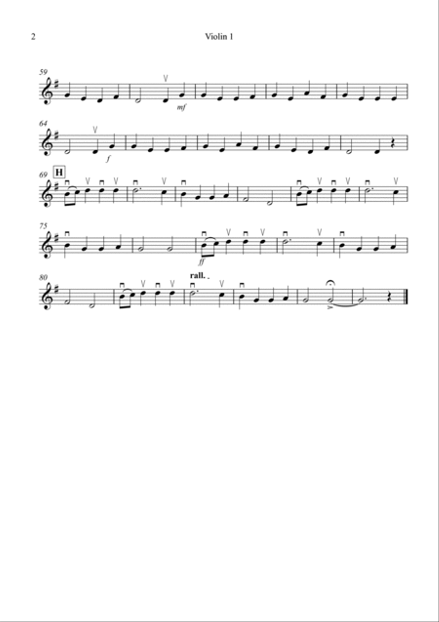 Basse Dance by Susato for String Orchestra String Orchestra scores gallery preview page 6