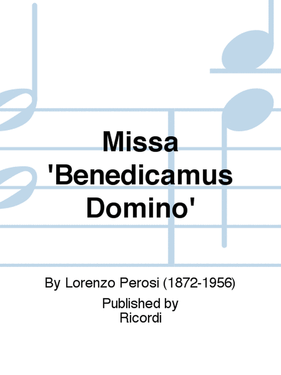 Missa 'Benedicamus Domino'