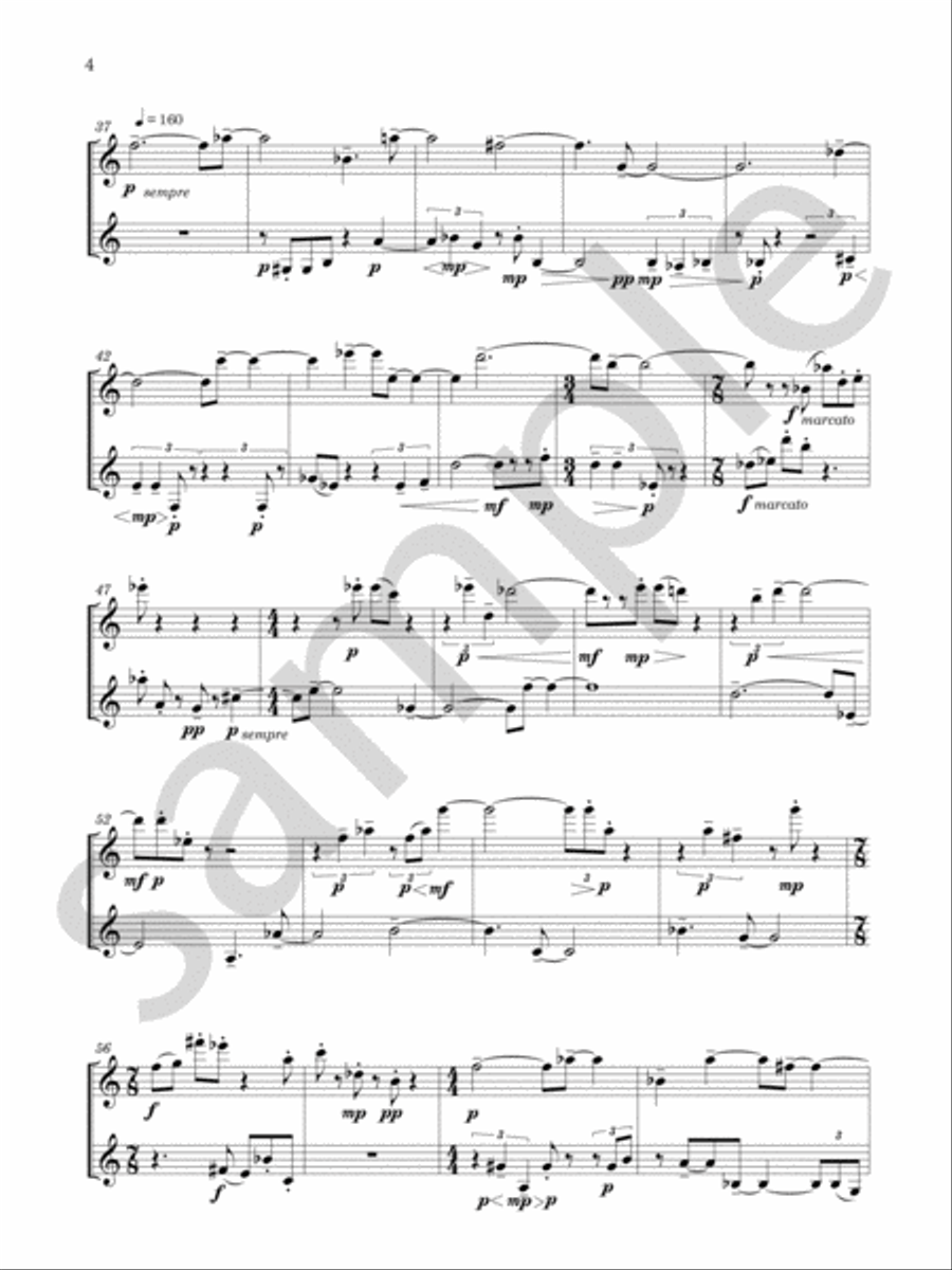 Exchanges Chamber Music scores gallery preview page 5