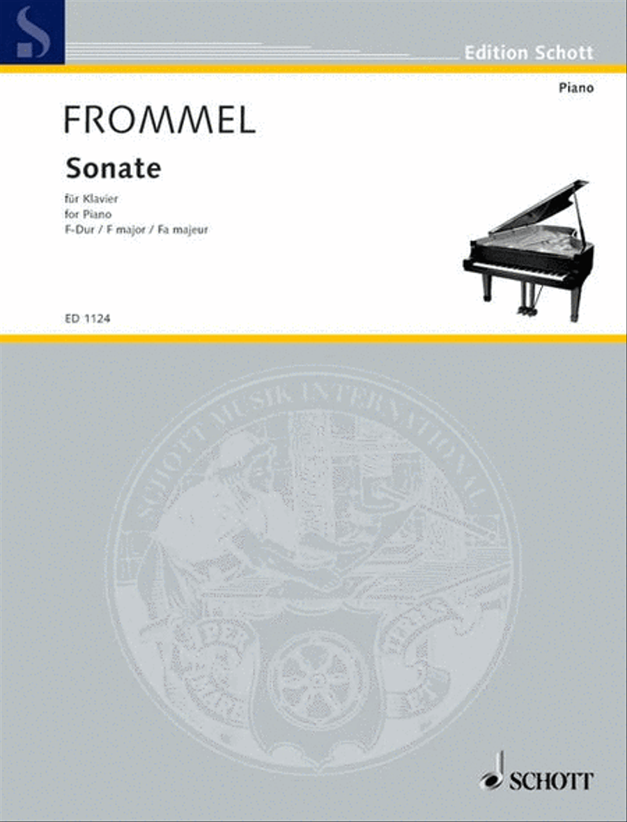 Sonata for Piano Piano Solo scores gallery preview page 1