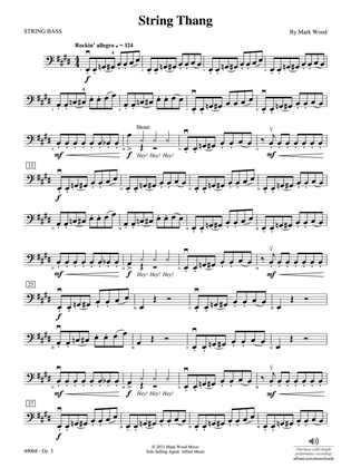 String Thang: String Bass - Grade 3