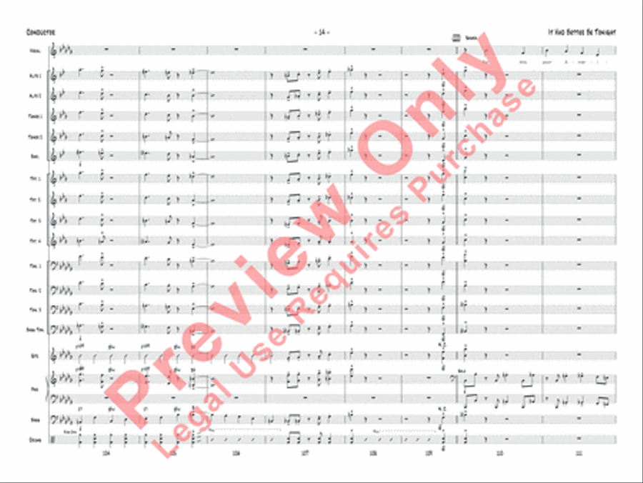 It Had Better Be Tonight Jazz Ensemble scores gallery preview page 17