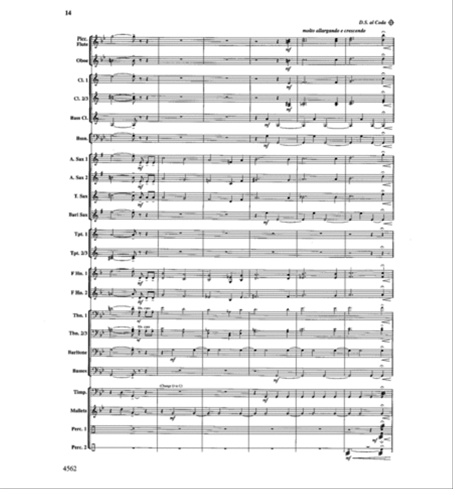 Antecedium Antecedium Concert Band scores gallery preview page 15