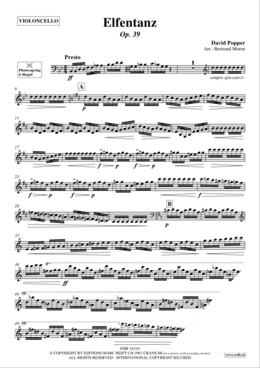 Elfentanz Piano Accompaniment scores gallery preview page 3