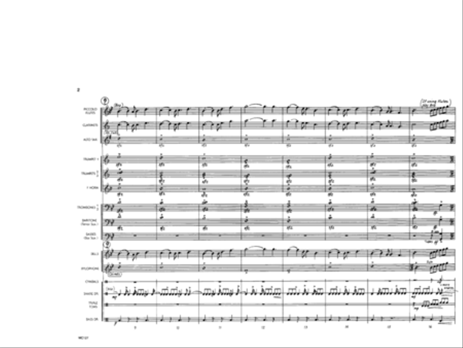 Auld Lang Syne Auld Lang Syne Marching Band scores gallery preview page 3