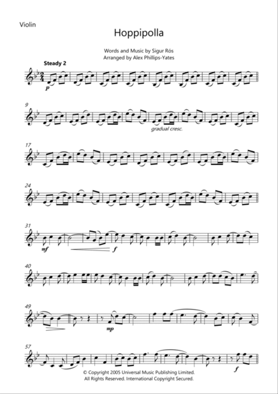 Hoppipolla String Duet scores gallery preview page 4