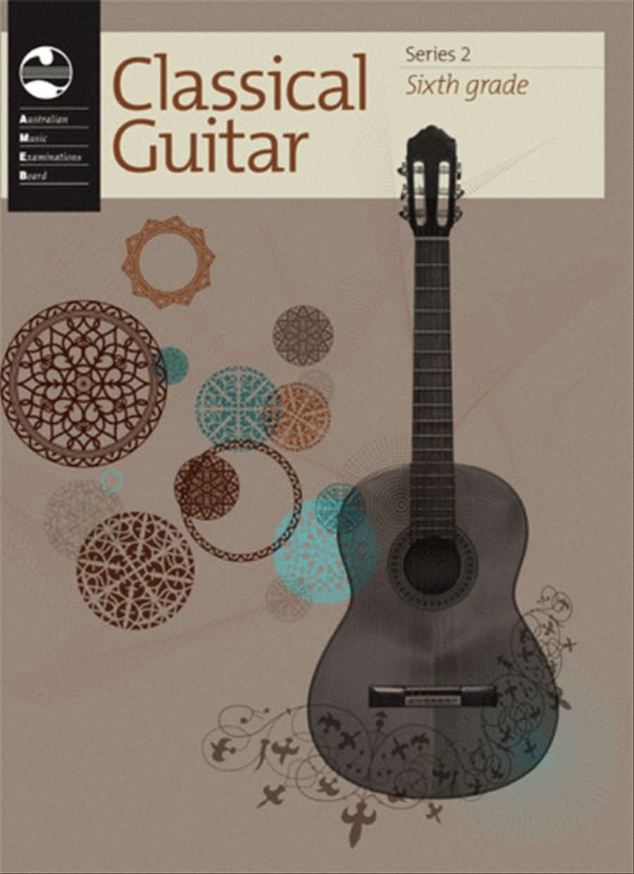 Classical Guitar Grade 6 Series 2 AMEB Acoustic Guitar scores gallery preview page 1