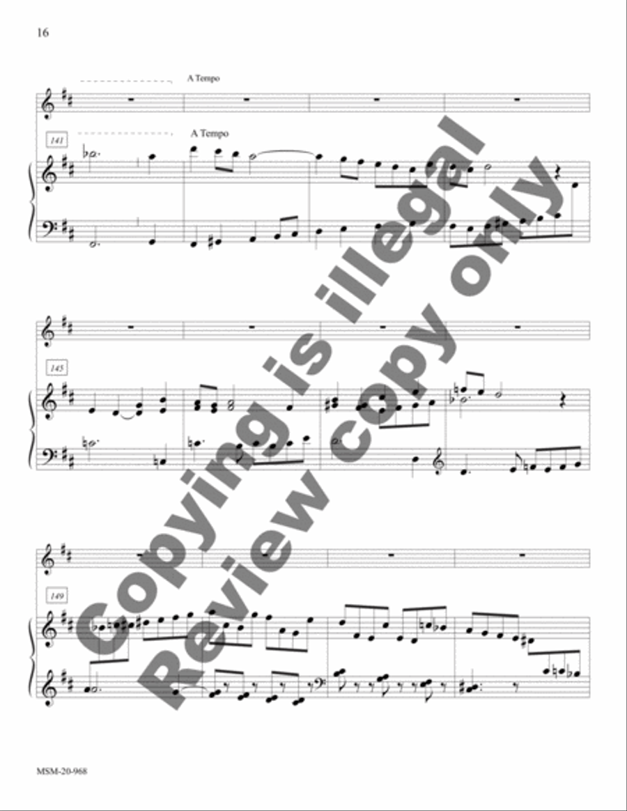 Suite in Classical Style Flute scores gallery preview page 7
