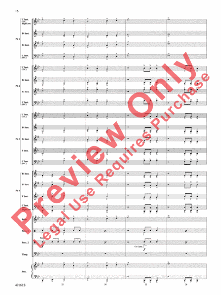 Great Beginnings Great Beginnings Concert Band scores gallery preview page 17