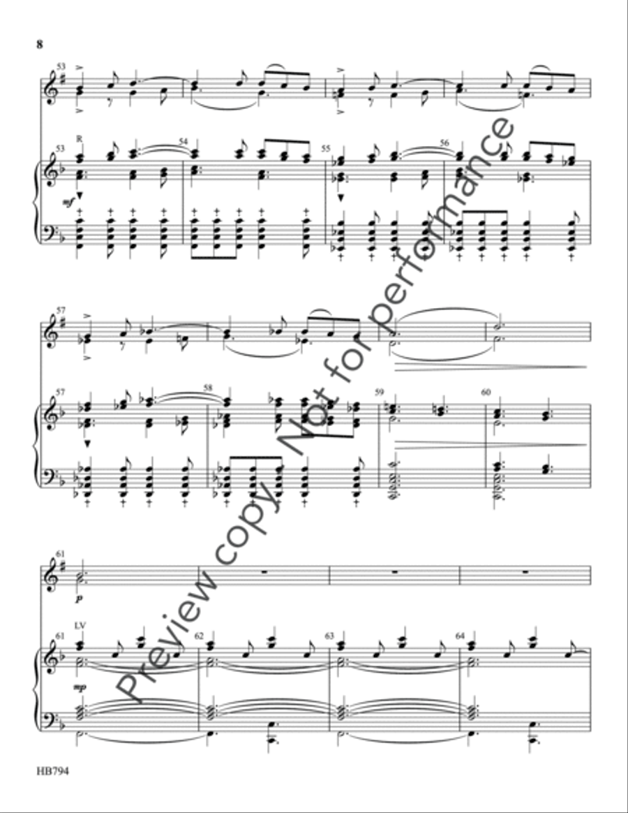 Joyful, Joyful, We Adore Thee - Tucker - full score 5-Octaves scores gallery preview page 7
