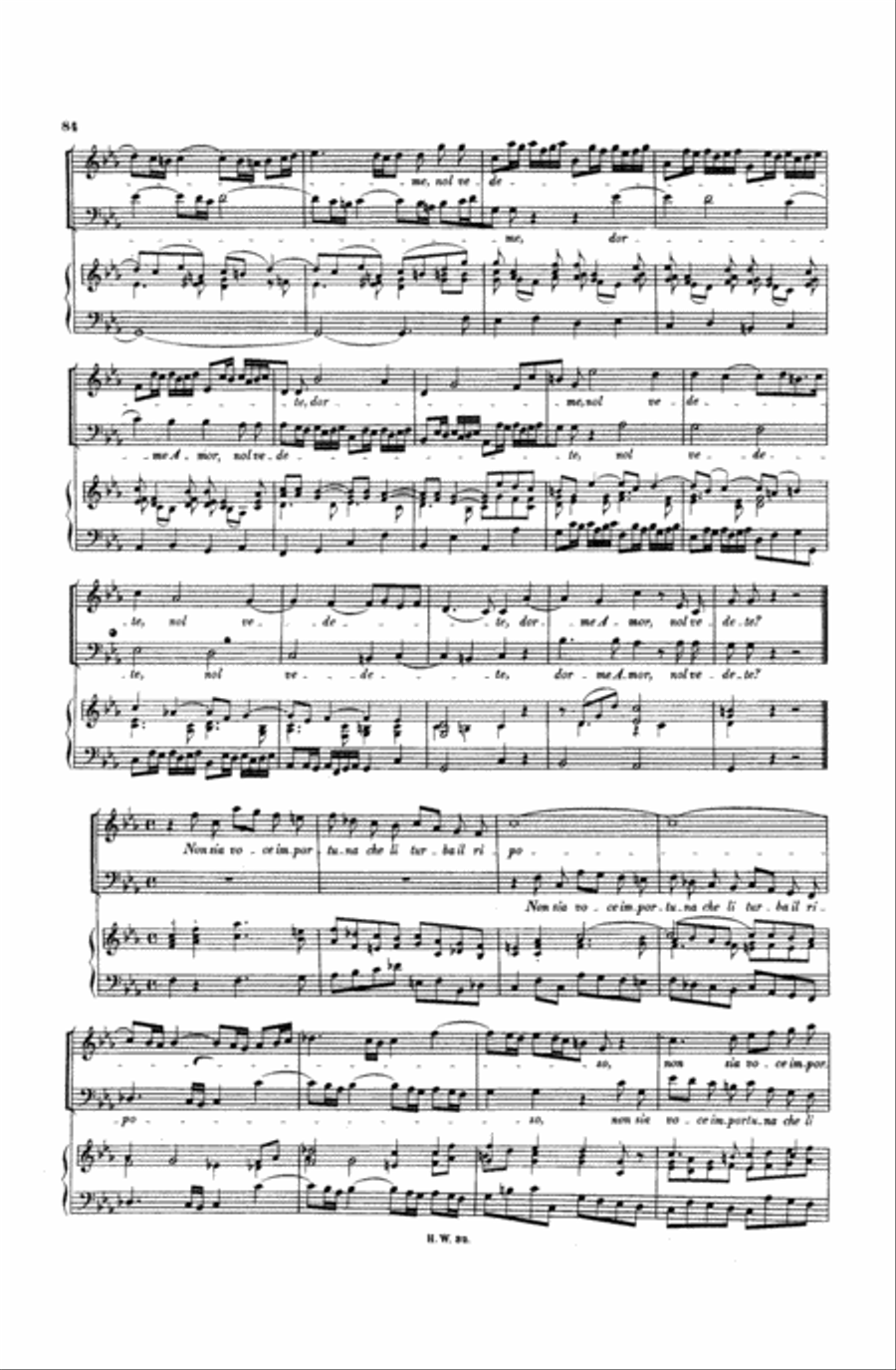 Handel: Italian Duets and Trios, Volume II (Italian) Voice scores gallery preview page 4