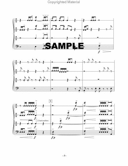 Four Studies for Young Percussion Ensemble image number null