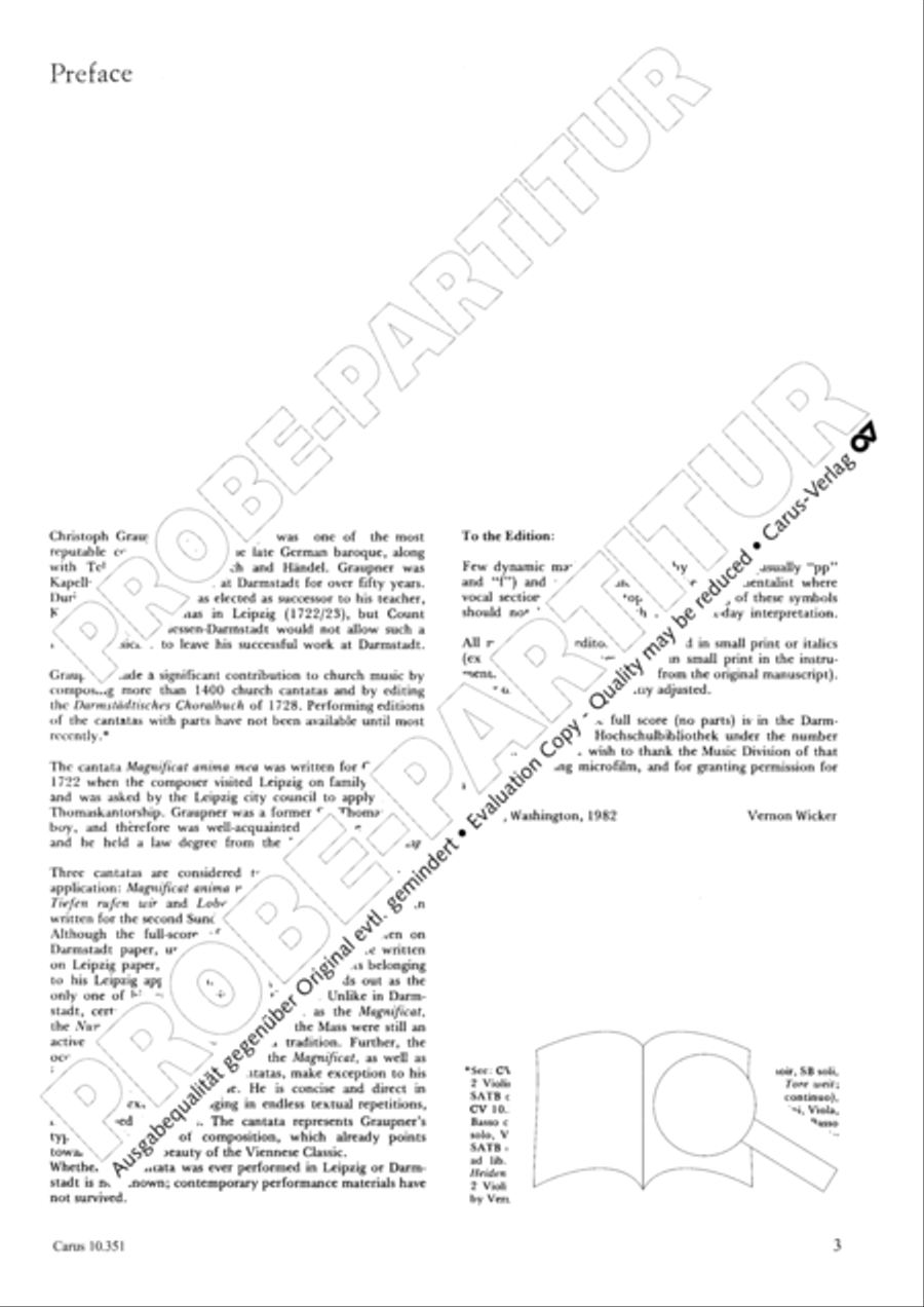 Magnificat Magnificat 4-Part scores gallery preview page 4