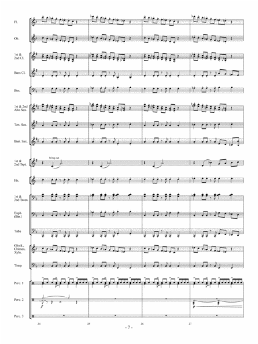 Zoom! Concert Band scores gallery preview page 6