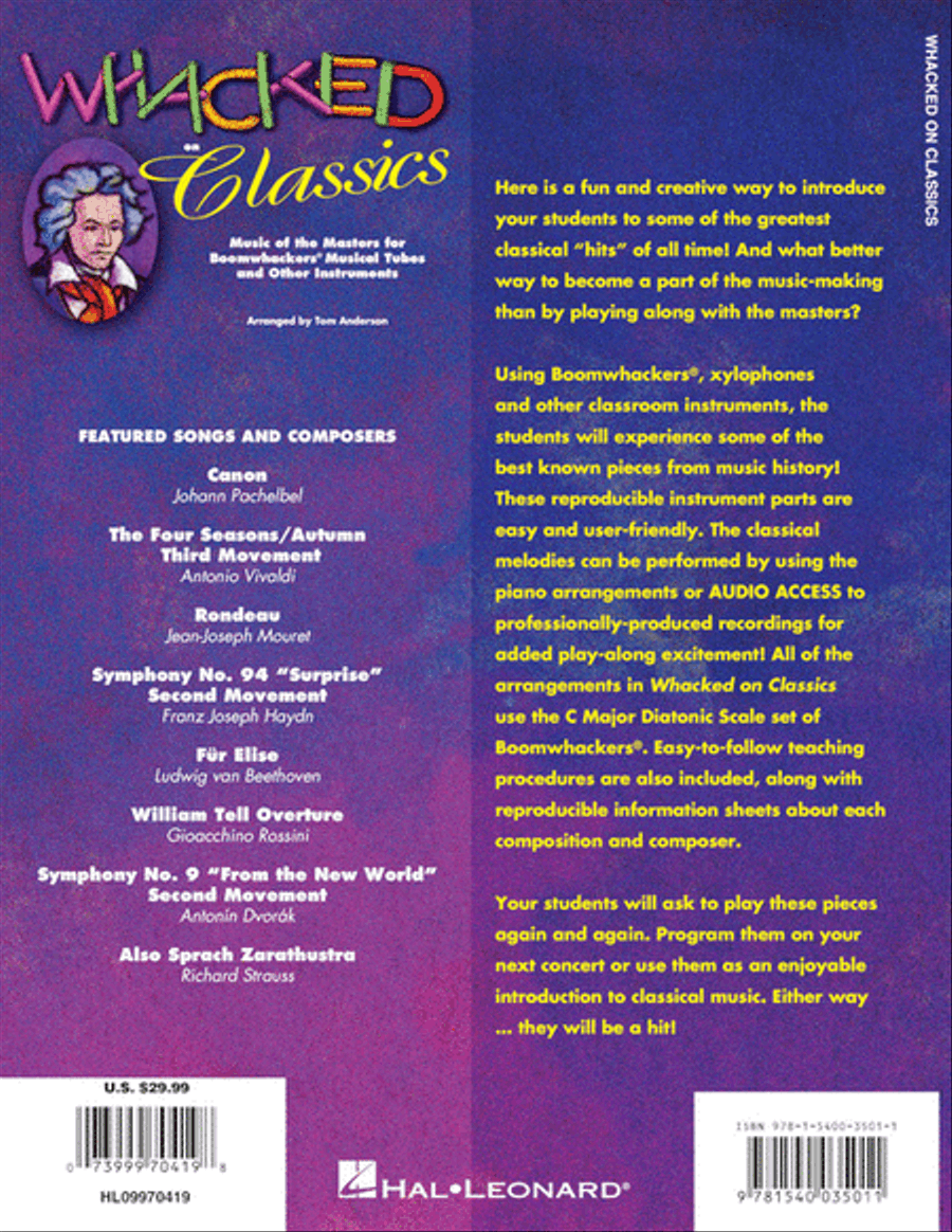 Whacked on Classics (Collection) Choir scores gallery preview page 8