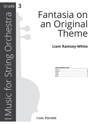 Book cover for Fantasia on an Original Theme