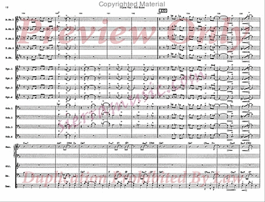 I Love You Big Band scores gallery preview page 13