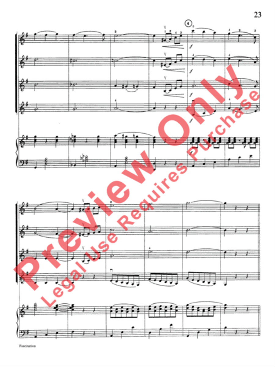 Highland/Etling Violin Quartet Series: Book 2