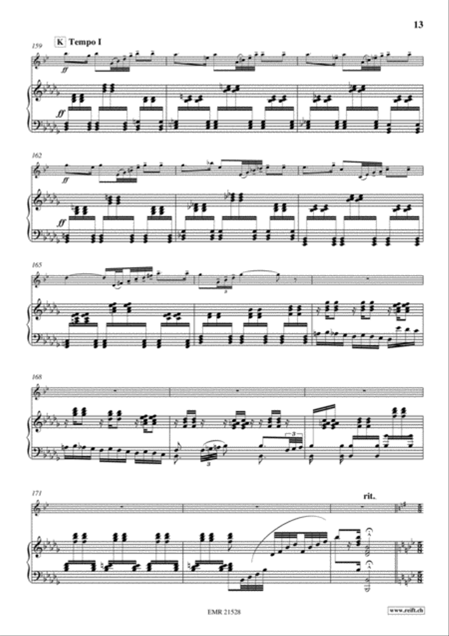 Concerto No. 10 Horn scores gallery preview page 13