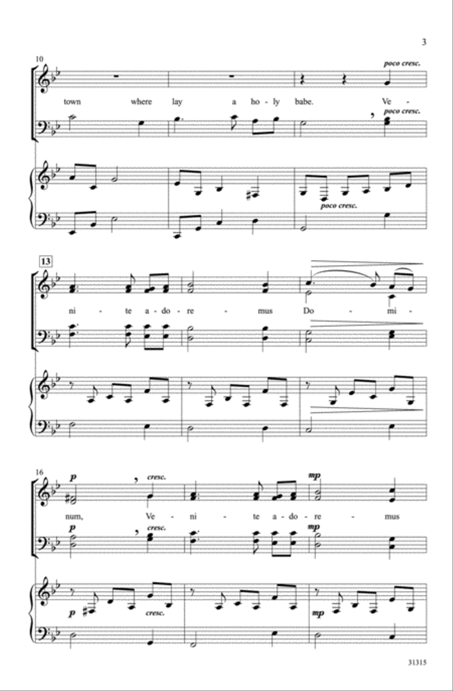 Carol of the Star Choir scores gallery preview page 2