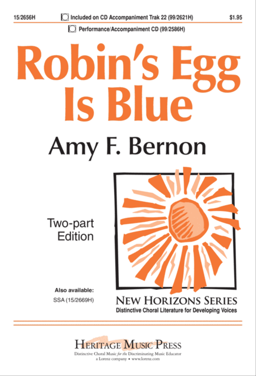 Robin's Egg Is Blue 2-Part scores gallery preview page 1