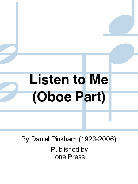 Listen to Me (Oboe Part)