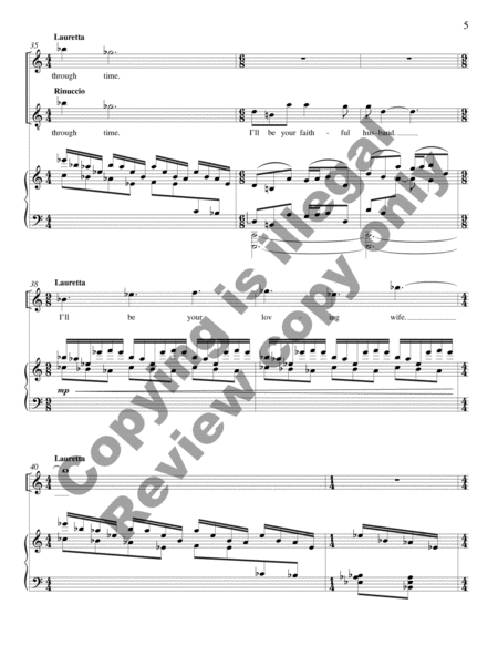Buoso's Ghost (Piano/Vocal Score)