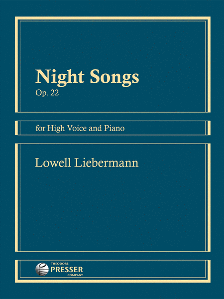 Night Songs, Opus 22