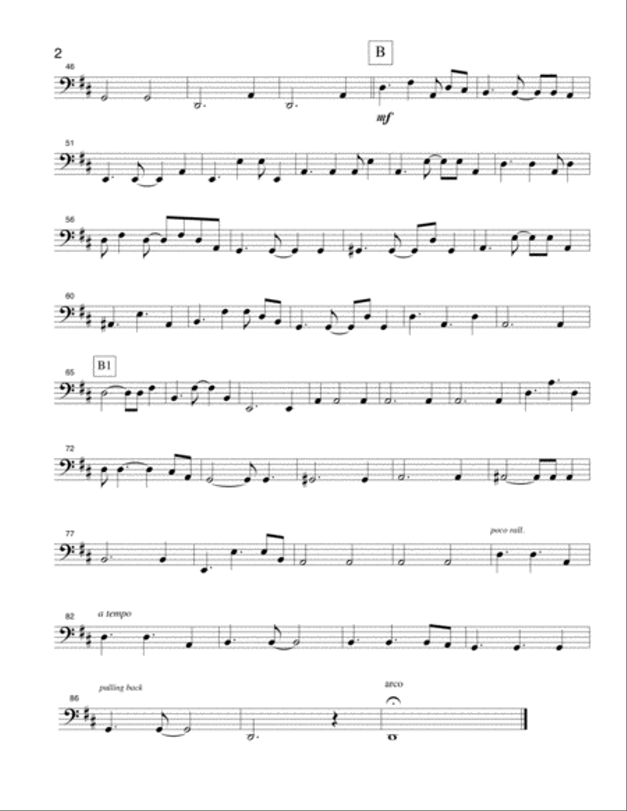 Songs Mother Taught Me (Songs Mother Sang) String Quartet scores gallery preview page 2