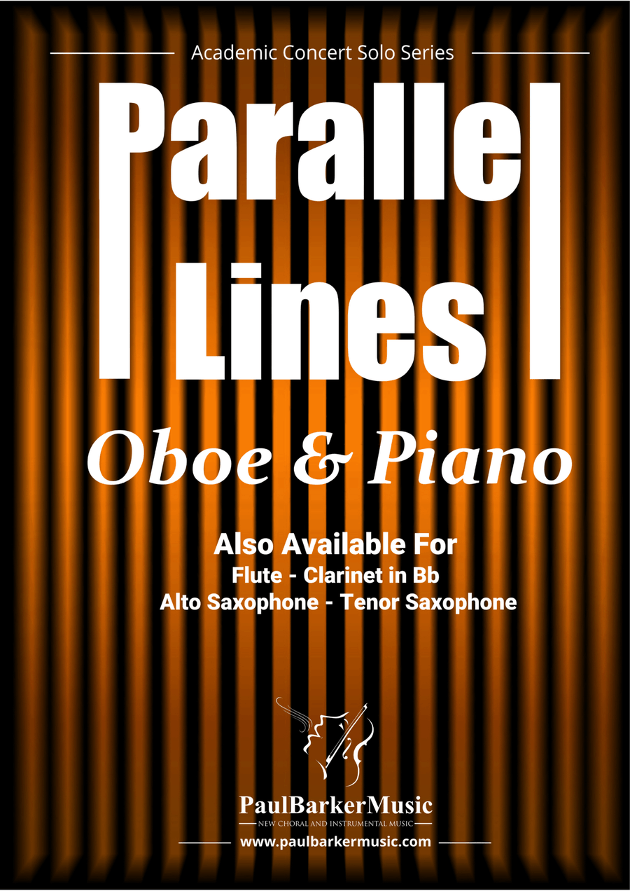 Parallel Lines (Oboe & Piano) Chamber Music scores gallery preview page 1