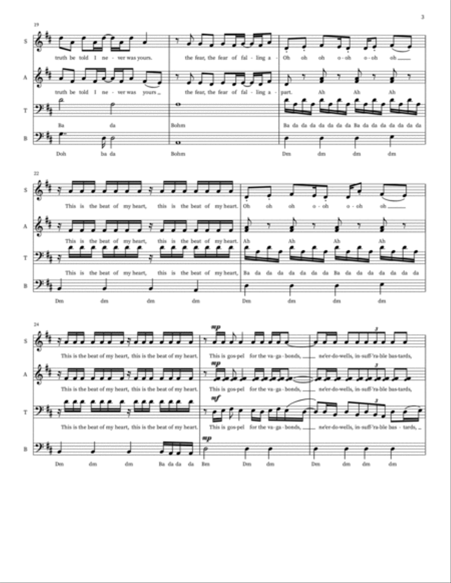 This Is Gospel 4-Part scores gallery preview page 3