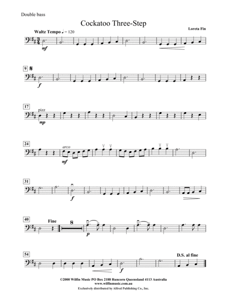 Cockatoo Three Step: String Bass