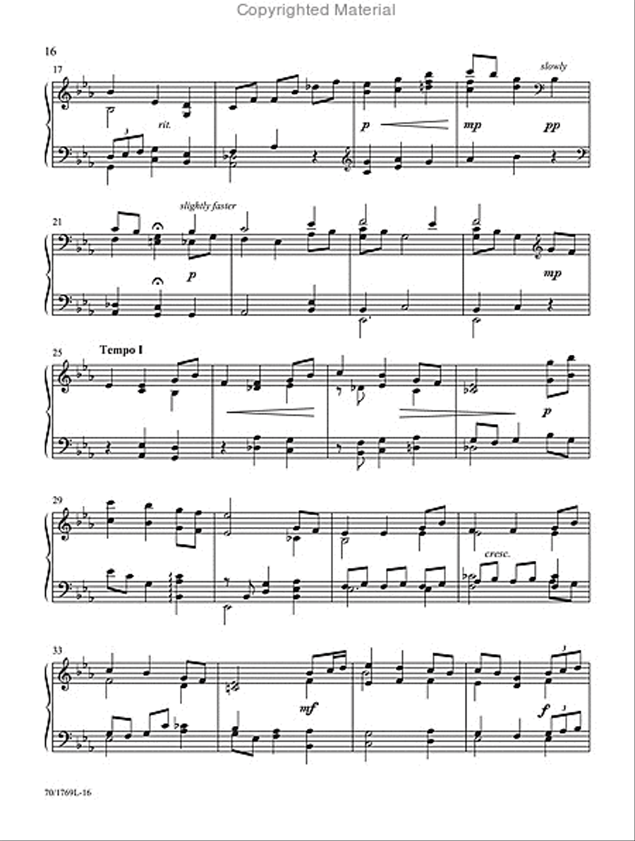 A Classical Touch Piano Solo scores gallery preview page 6
