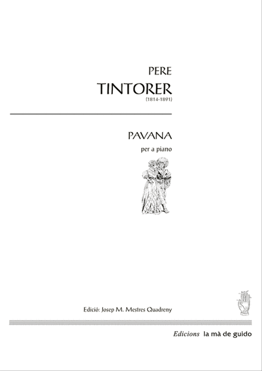 Pavana Piano Solo scores gallery preview page 1