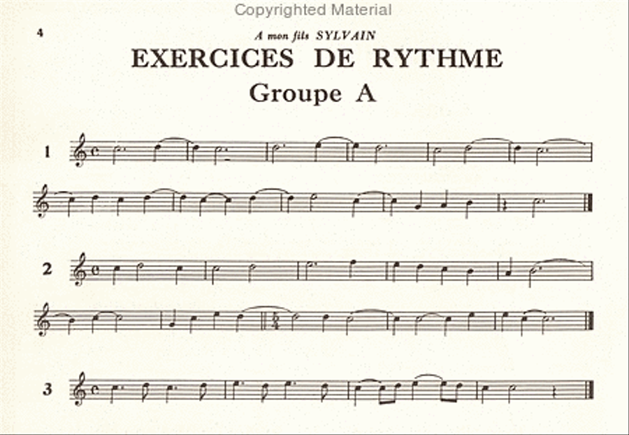 Rythmes et déchiffrages