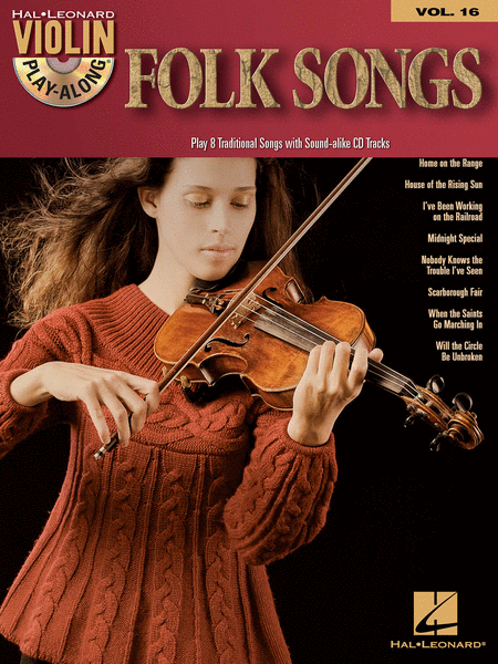 Folk Songs (Violin Play-Along Volume 16)