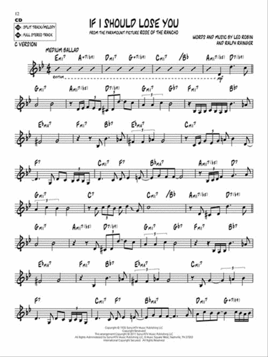 Charlie Parker Gems C Instrument scores gallery preview page 6