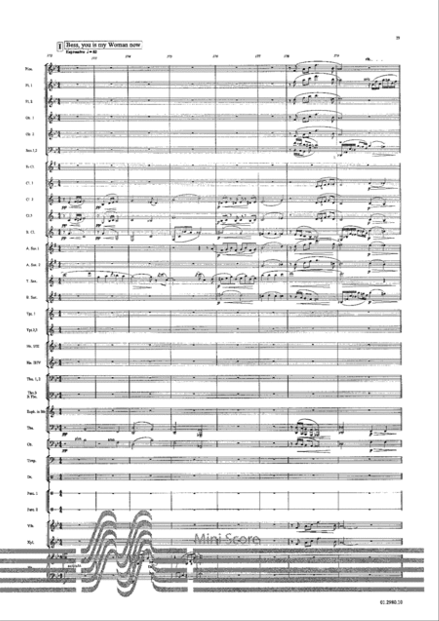 The Porgy and Bess Collection Concert Band scores gallery preview page 27