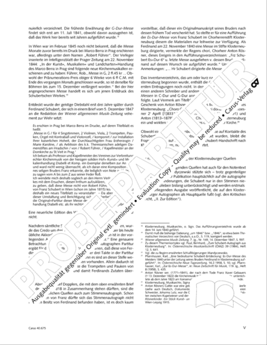 Mass in G Major STB scores gallery preview page 6