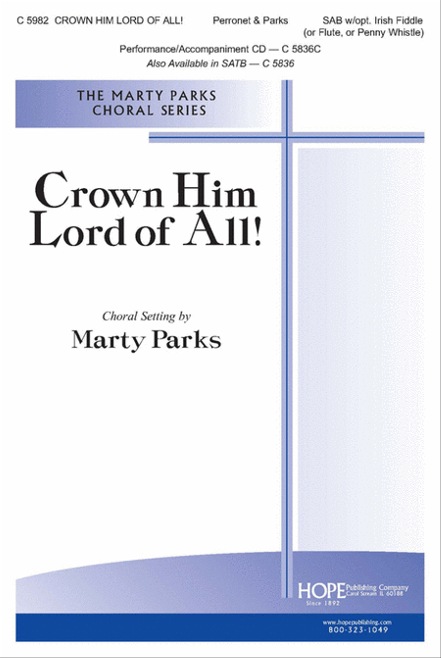 Crown Him Lord of All! 3-Part scores gallery preview page 1