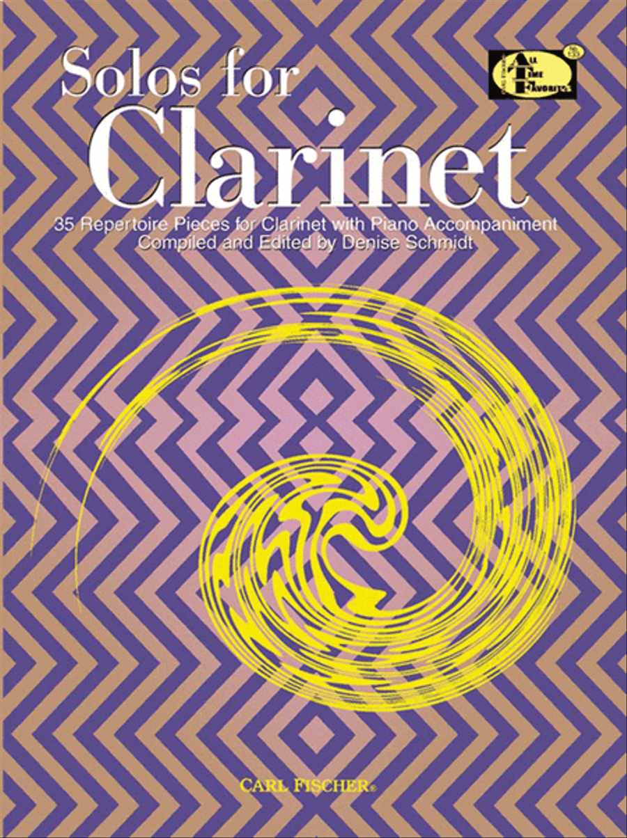 Solos for Clarinet Clarinet Solo scores gallery preview page 1