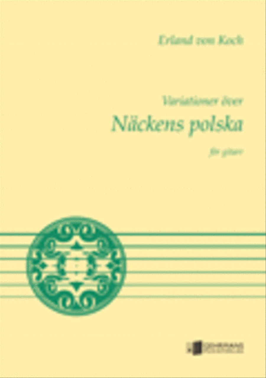 Variationer over Nackens polska Classical Guitar scores gallery preview page 1