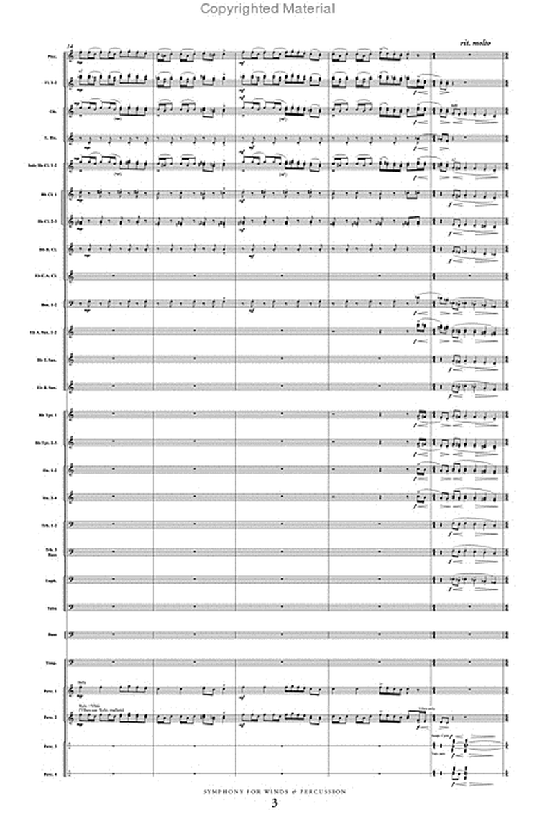 Symphony for Winds & Percussion image number null