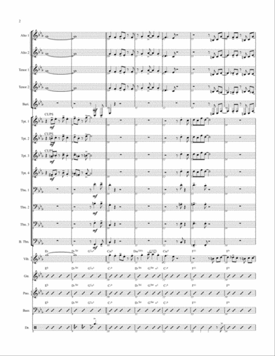 Palm Beach Swing Jazz Ensemble scores gallery preview page 2